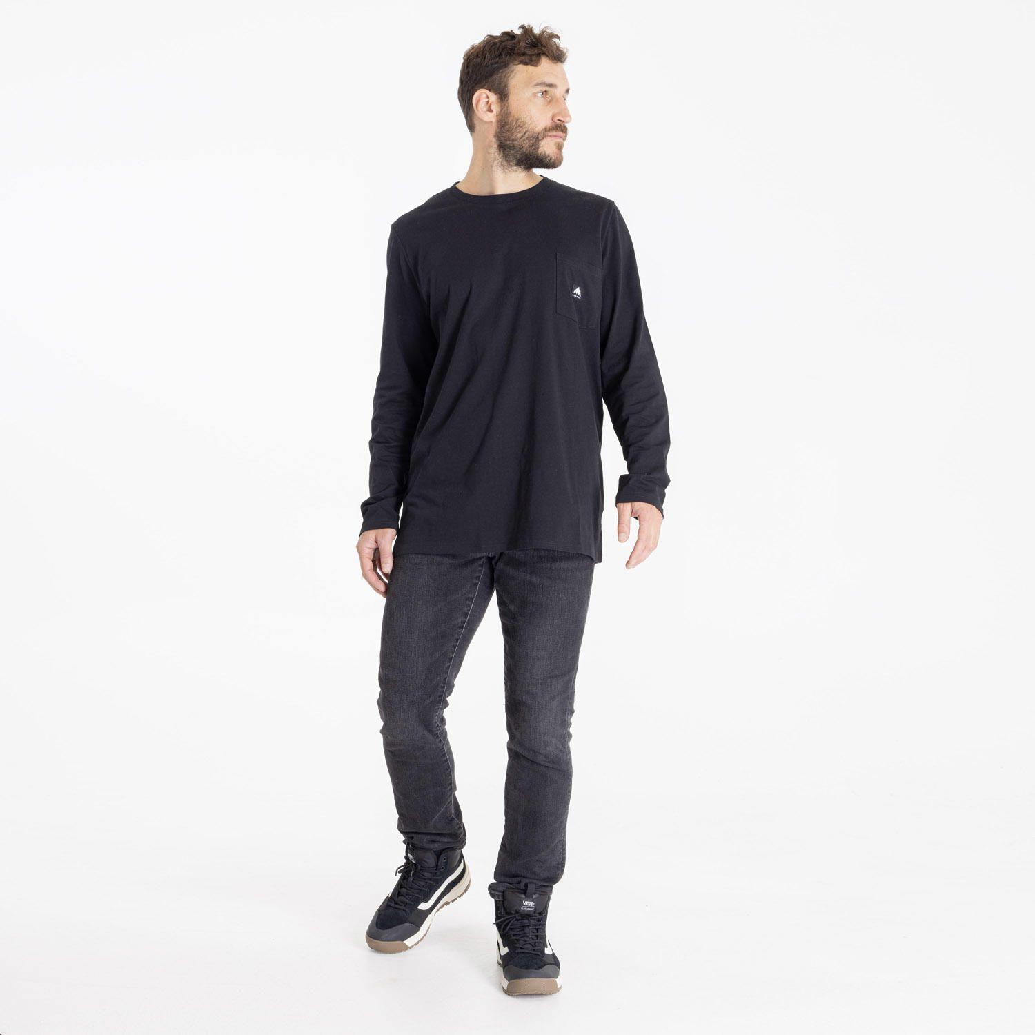 Polera Manga Larga Colfax Ii Negro Hombre-4