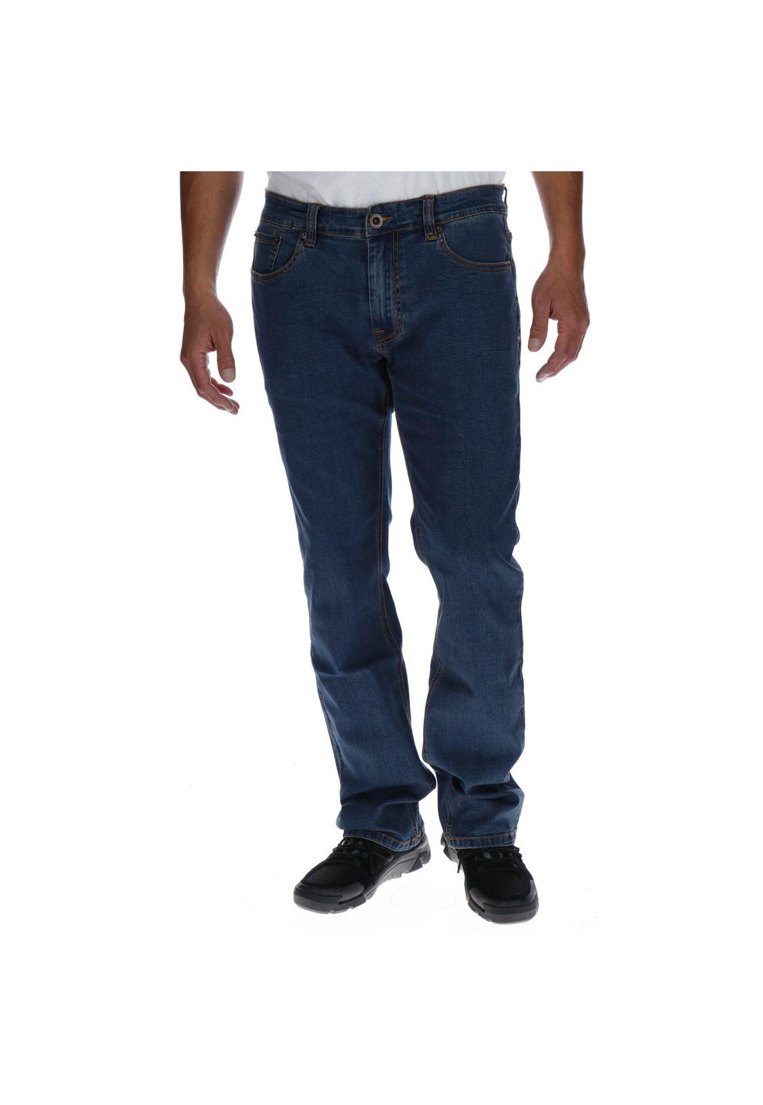 Jeans Hombre Ninety Eight Straight Azul-0