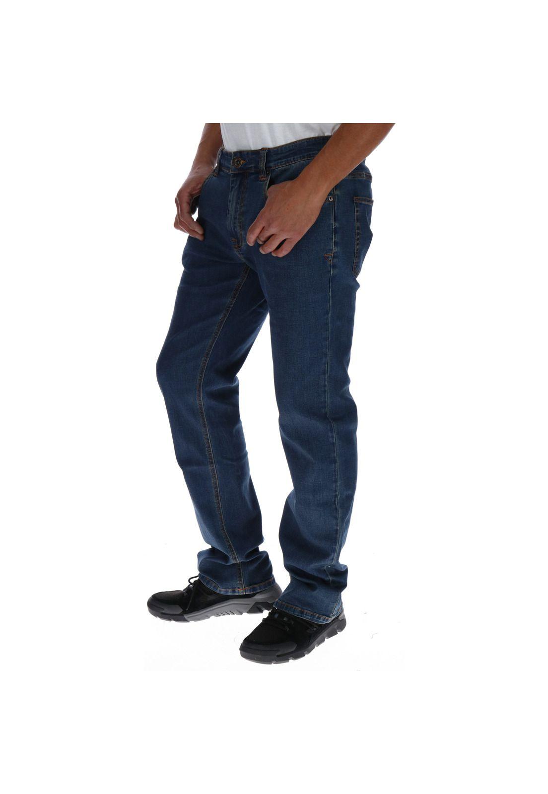 Jeans Hombre Ninety Eight Straight Azul-1