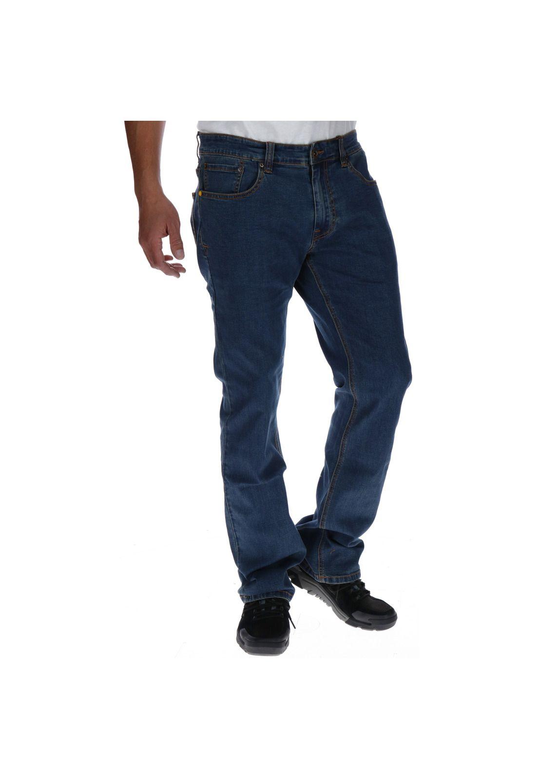 Jeans Hombre Ninety Eight Straight Azul-3