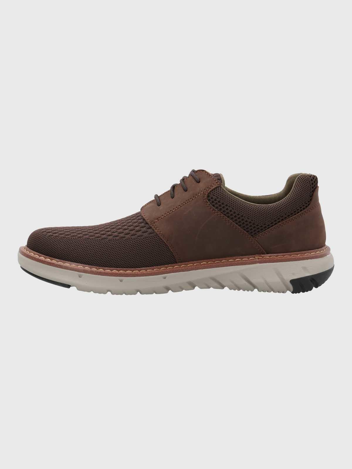 Zapato Smart Hombre Hybrid Lace Café-5