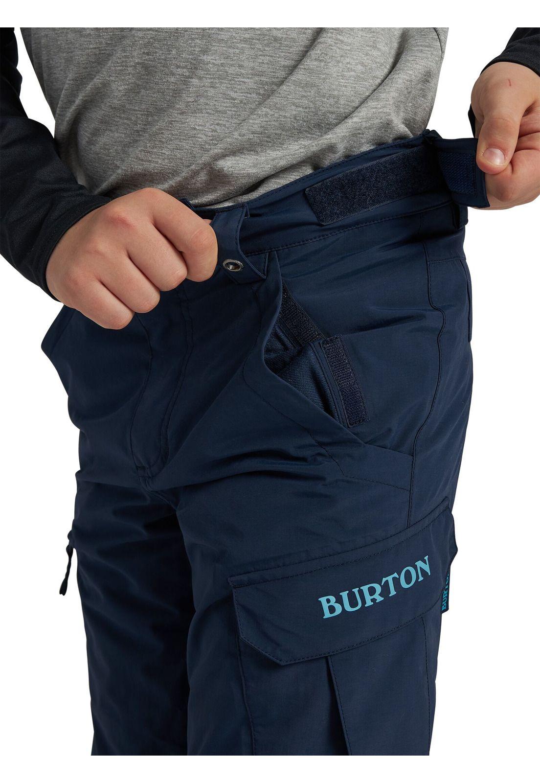 Pantalon De Nieve Niño Exile Cargo Azul Burton-4