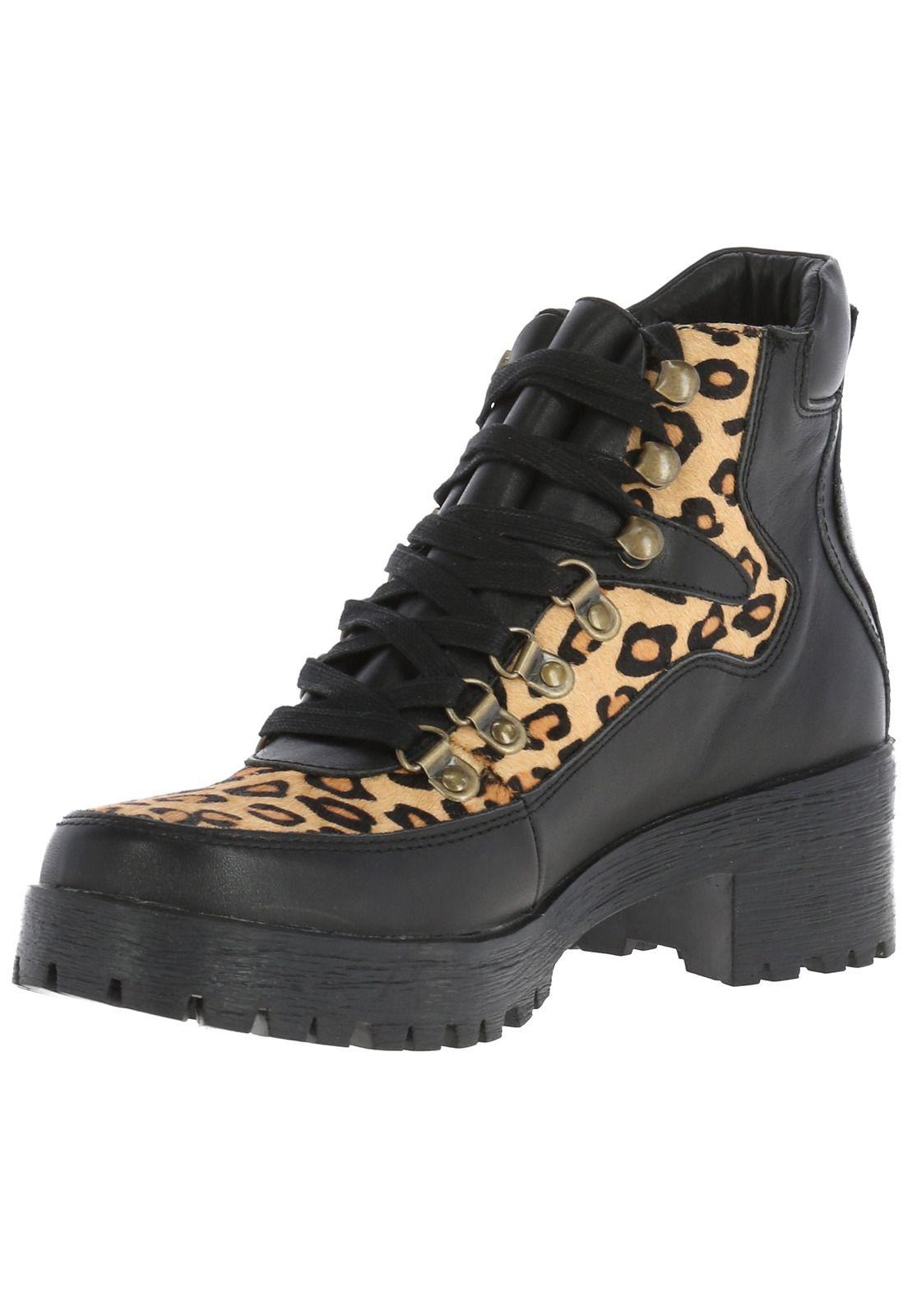 Botin Cuero Mujer Erin Multicolor-1