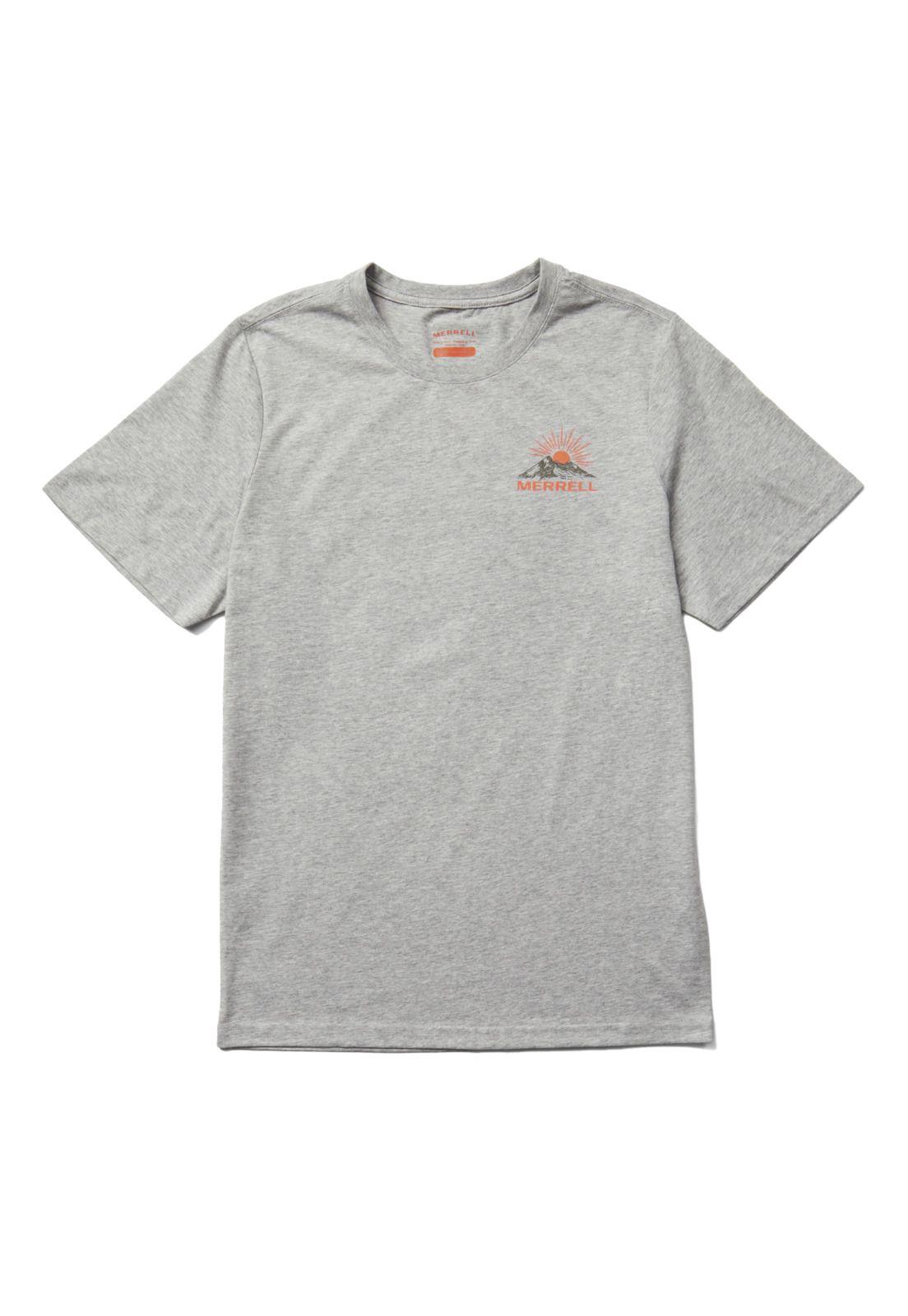 Polera Hombre Map Graphic Gris-0