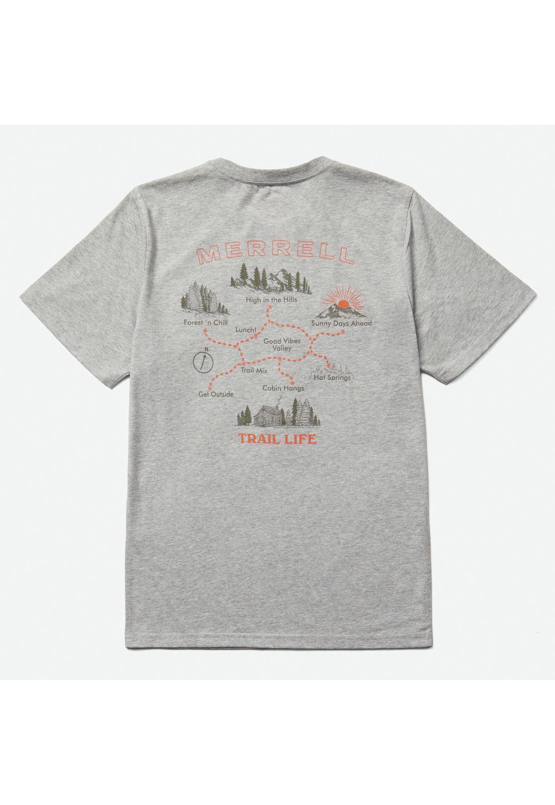Polera Hombre Map Graphic Gris-1