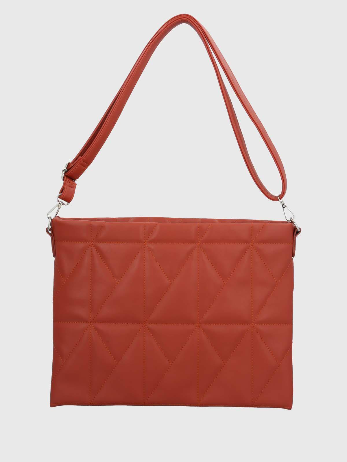 Bolso Notebook Ecocuero Mujer Naranjo-2