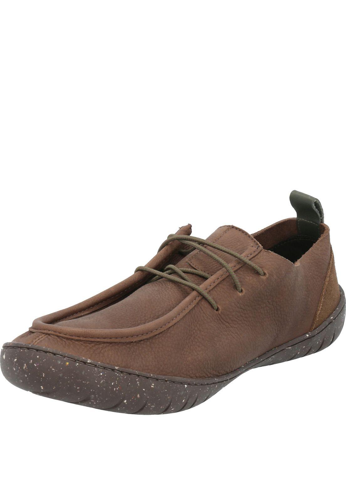 Zapato Cuero Hombre Chitwan Café Oscuro-3