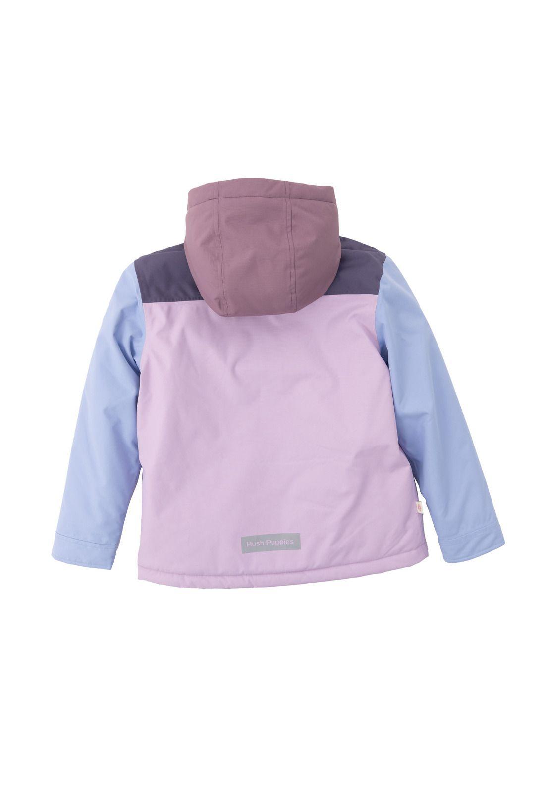 Parka Waterproof Silvestre Niña Morado-7