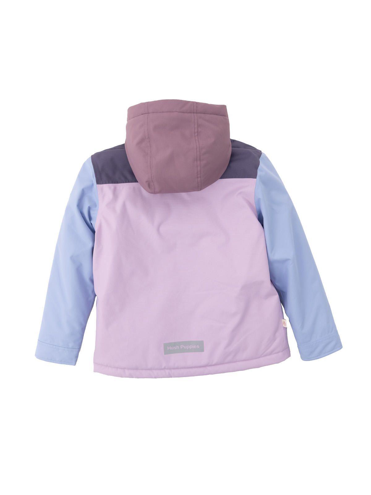 Parka Waterproof Silvestre Niña Morado-1