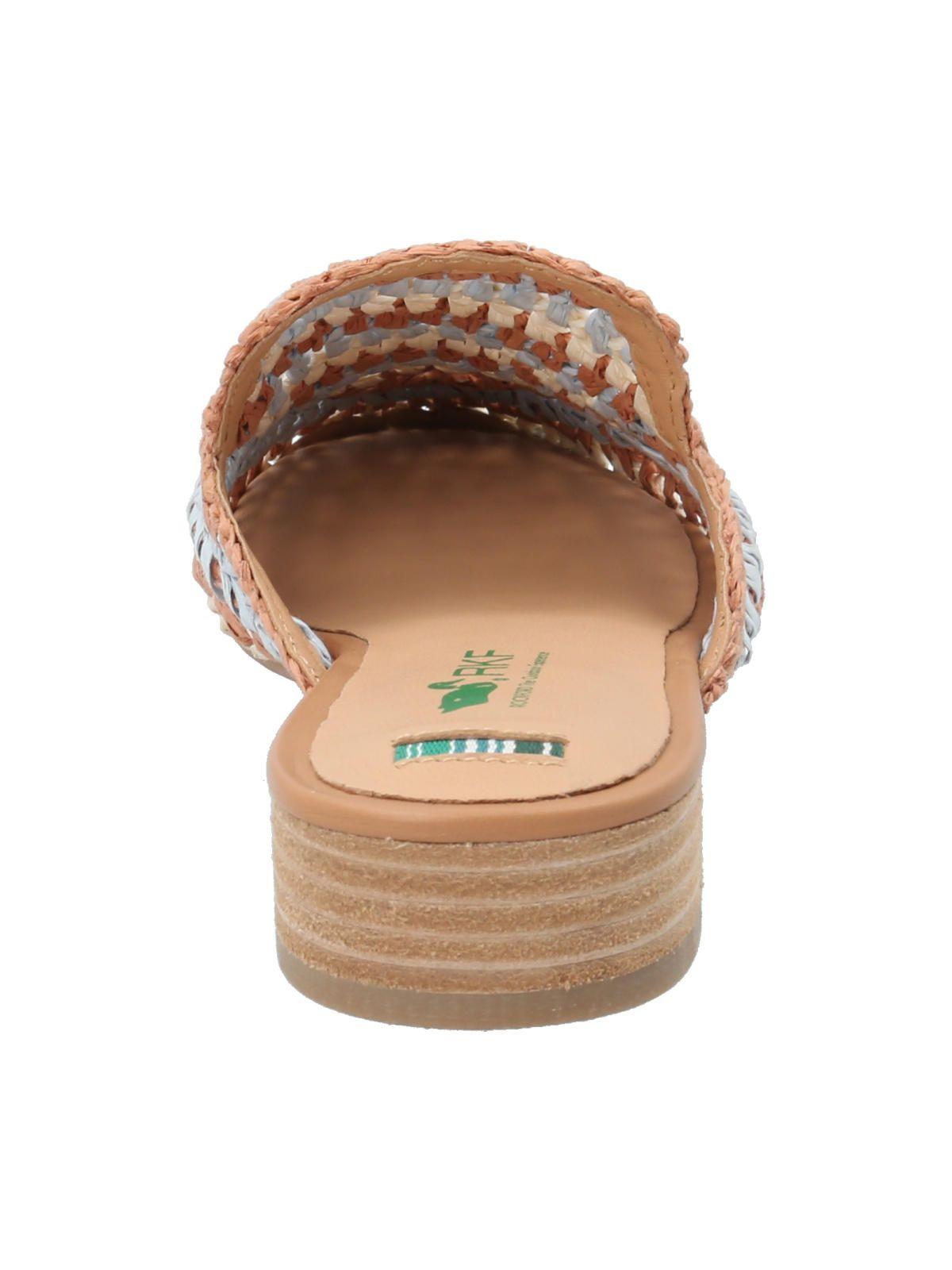 Babucha Rafia Mujer Charles Camel-6