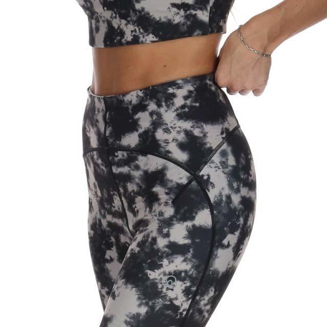 Calza Mujer Full Print Hr Ankle Multicolor-3