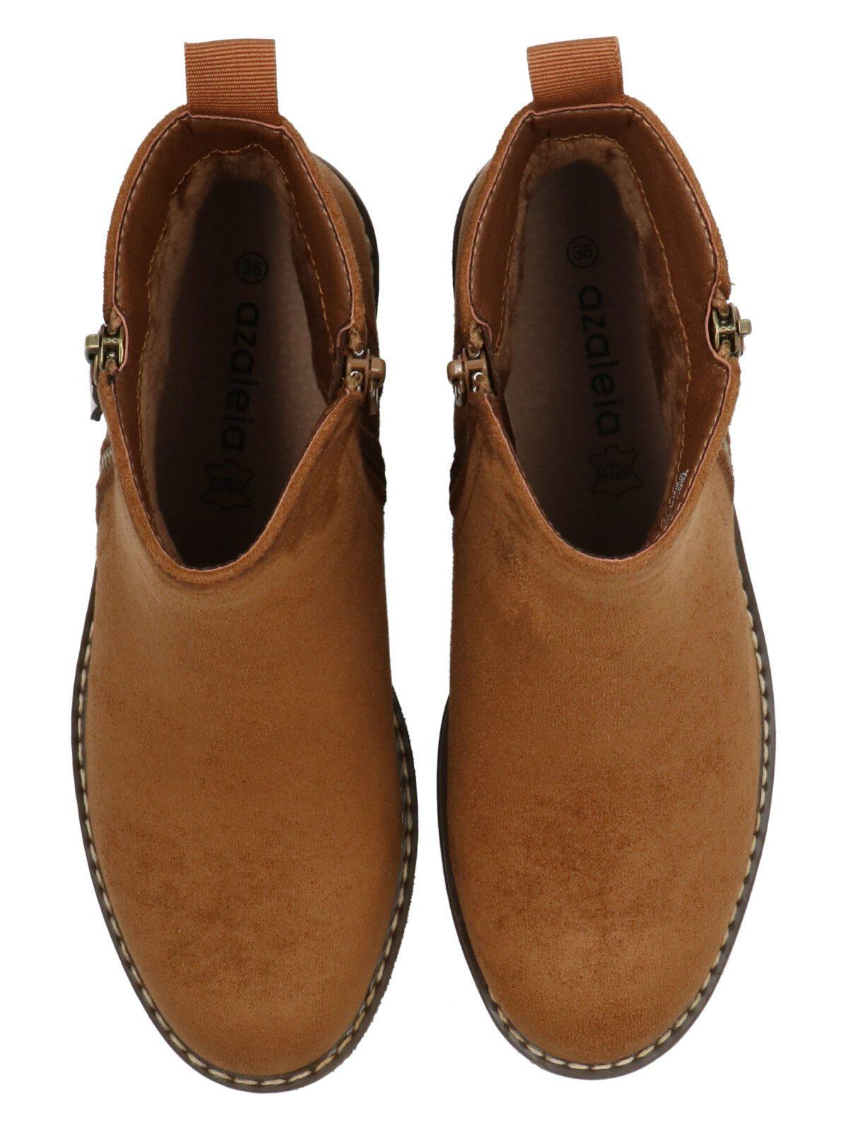 Botín Empoli Mujer Camel-7