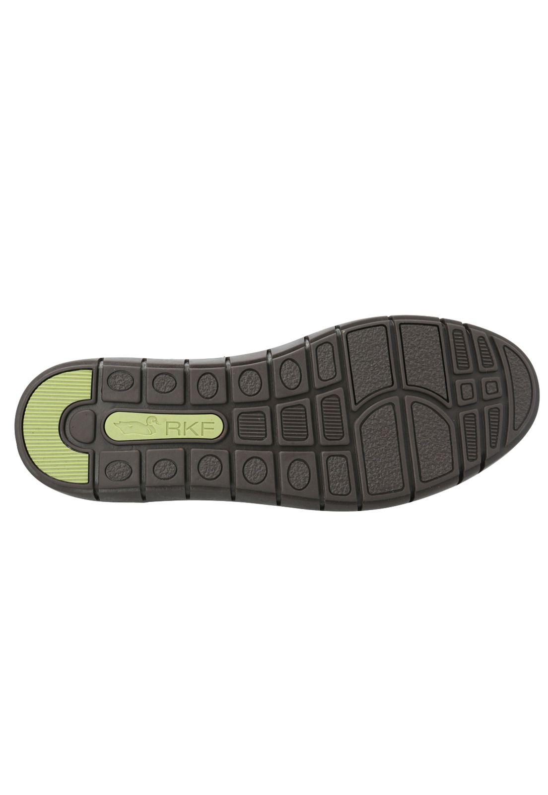 Zapatilla Cuero Hombre Posselt Café -6