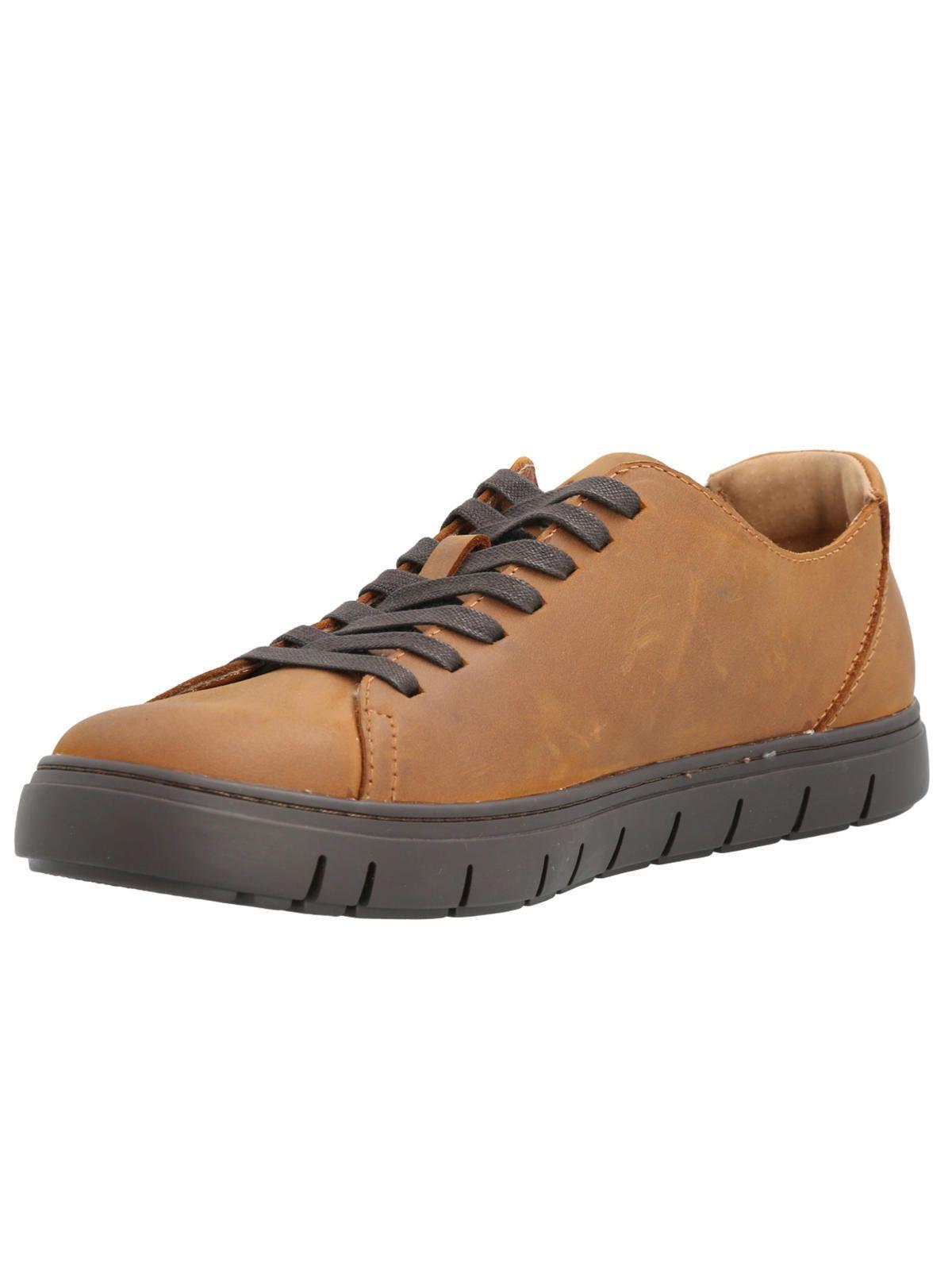 Zapatilla Cuero Hombre Posselt Café -3