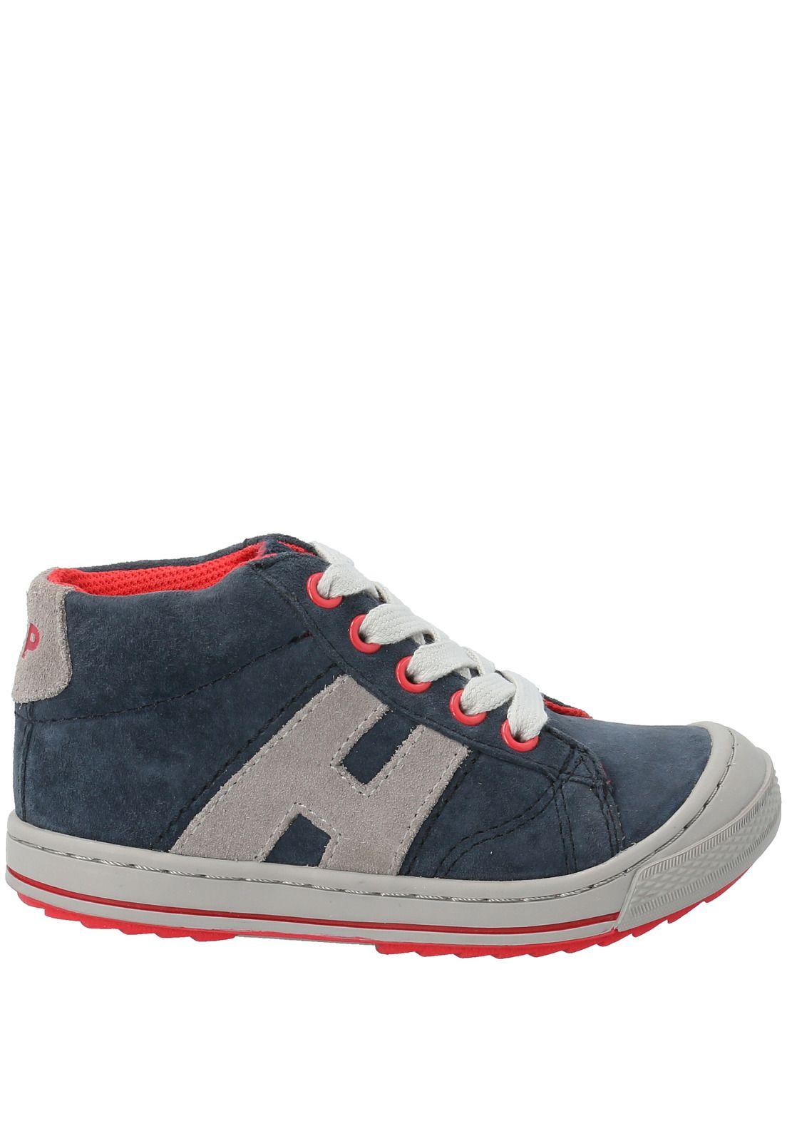 Zapatilla Cuero Niño Hercules Azul (26-29)-1