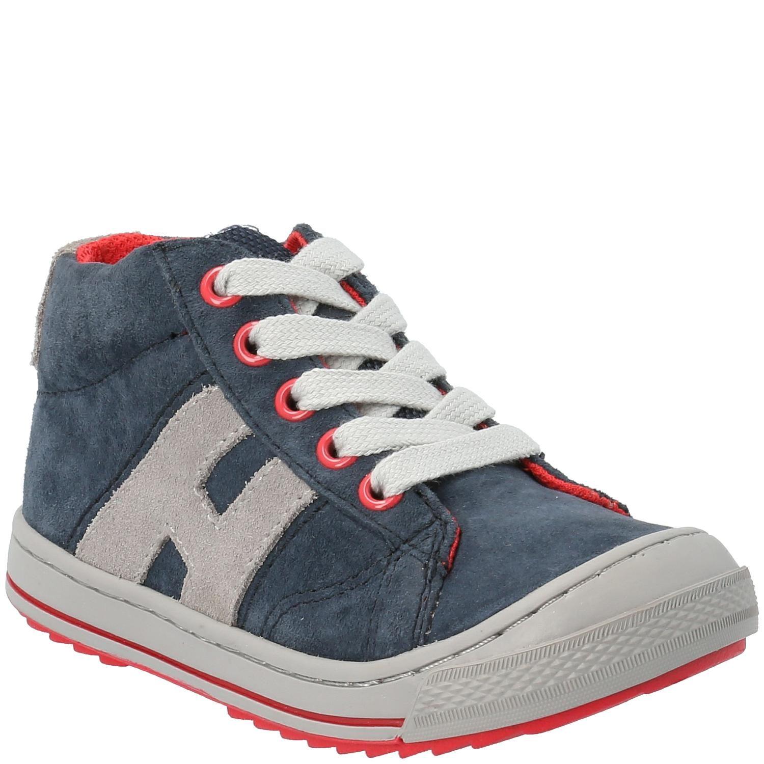 Zapatilla Cuero Niño Hercules Azul (26-29)-0