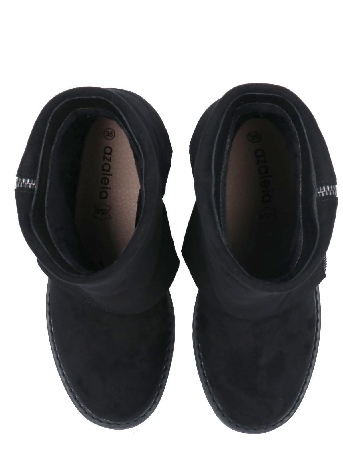 Botín Mujer Rocio Negro-7