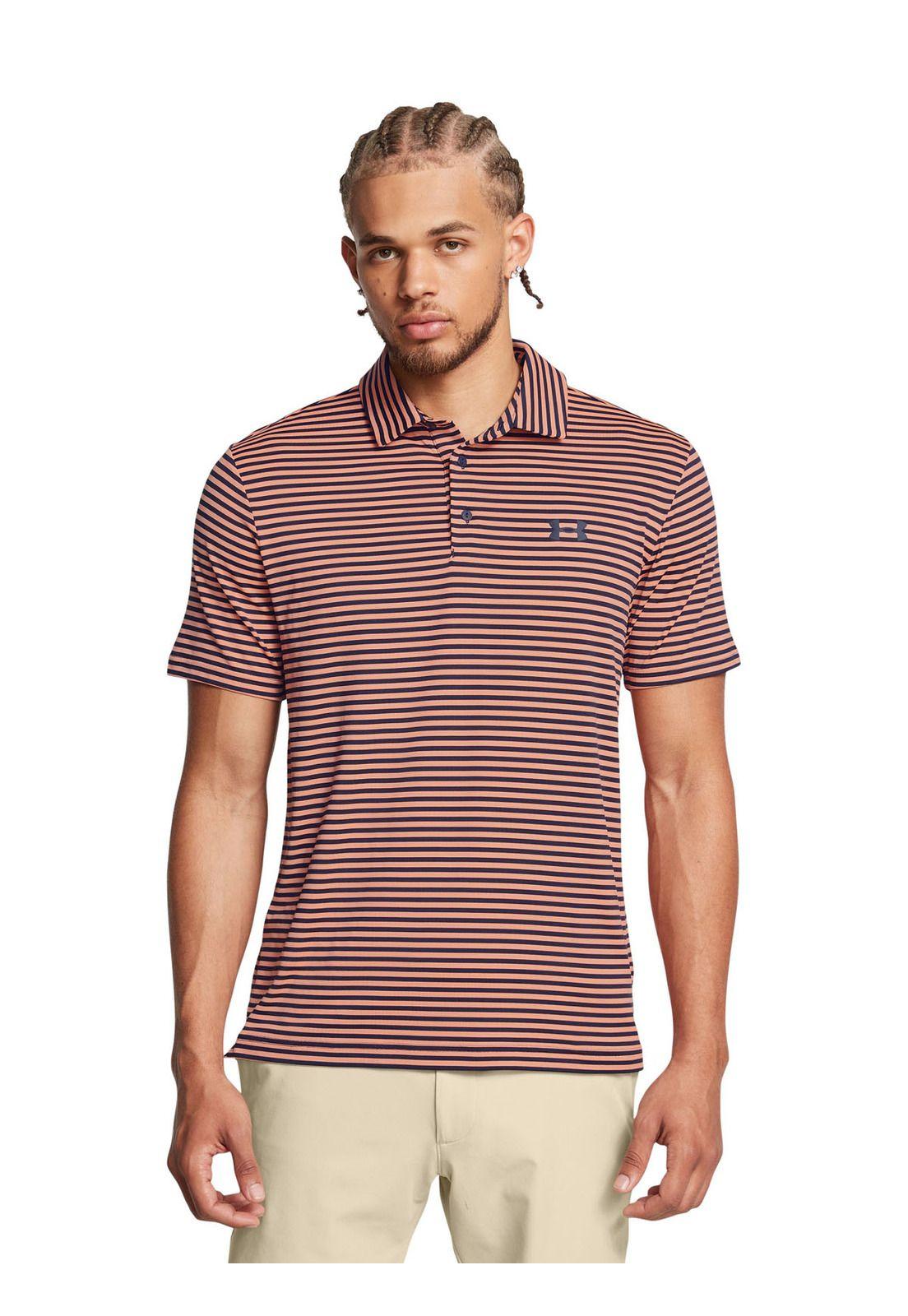 Polo UA Playoff 3.0 para hombre Marino-3