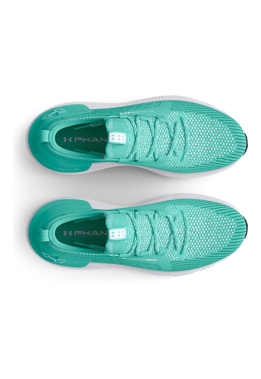 Zapatillas running UA HOVR Phantom 3 SE para mujer Azul-4