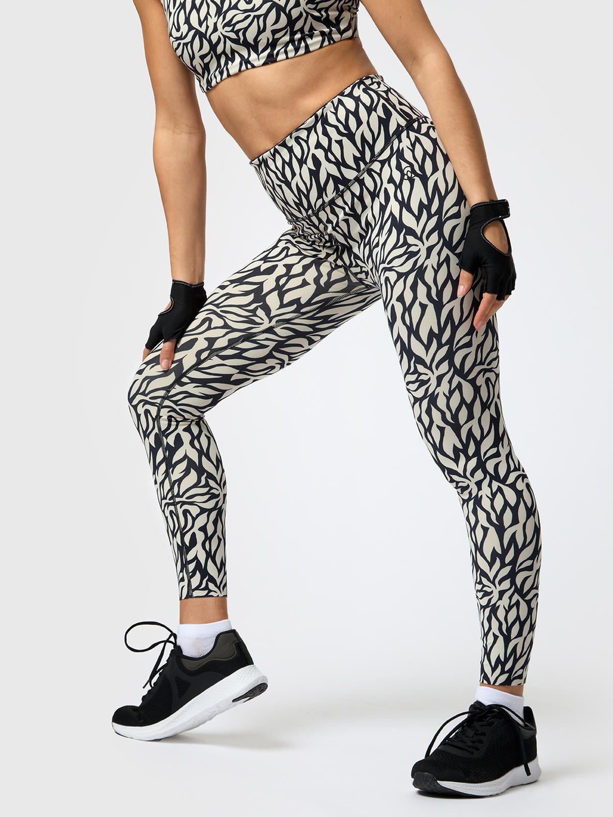 Calza Ankle Maya Aloe Estampado Mujer -4
