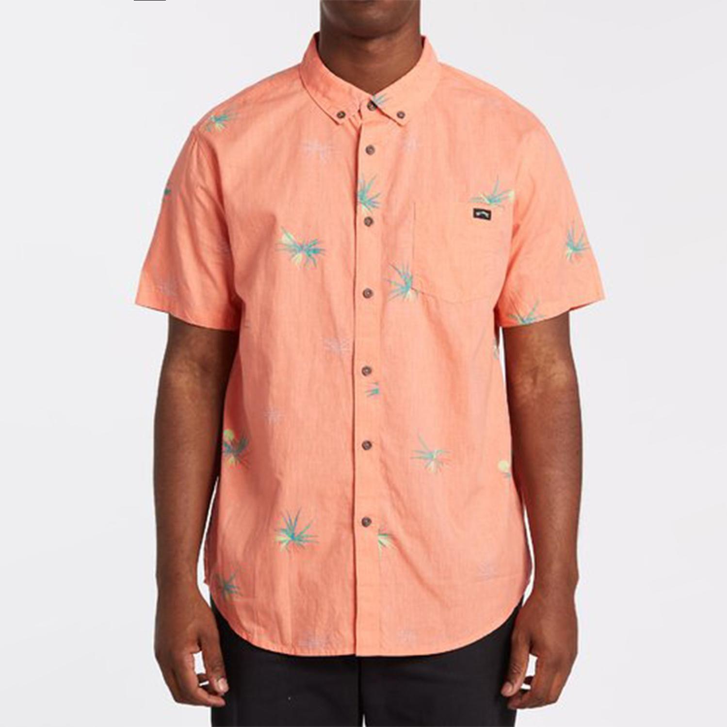 Camisa M/C  Sundays Mini Ss Salmon Hombre-0