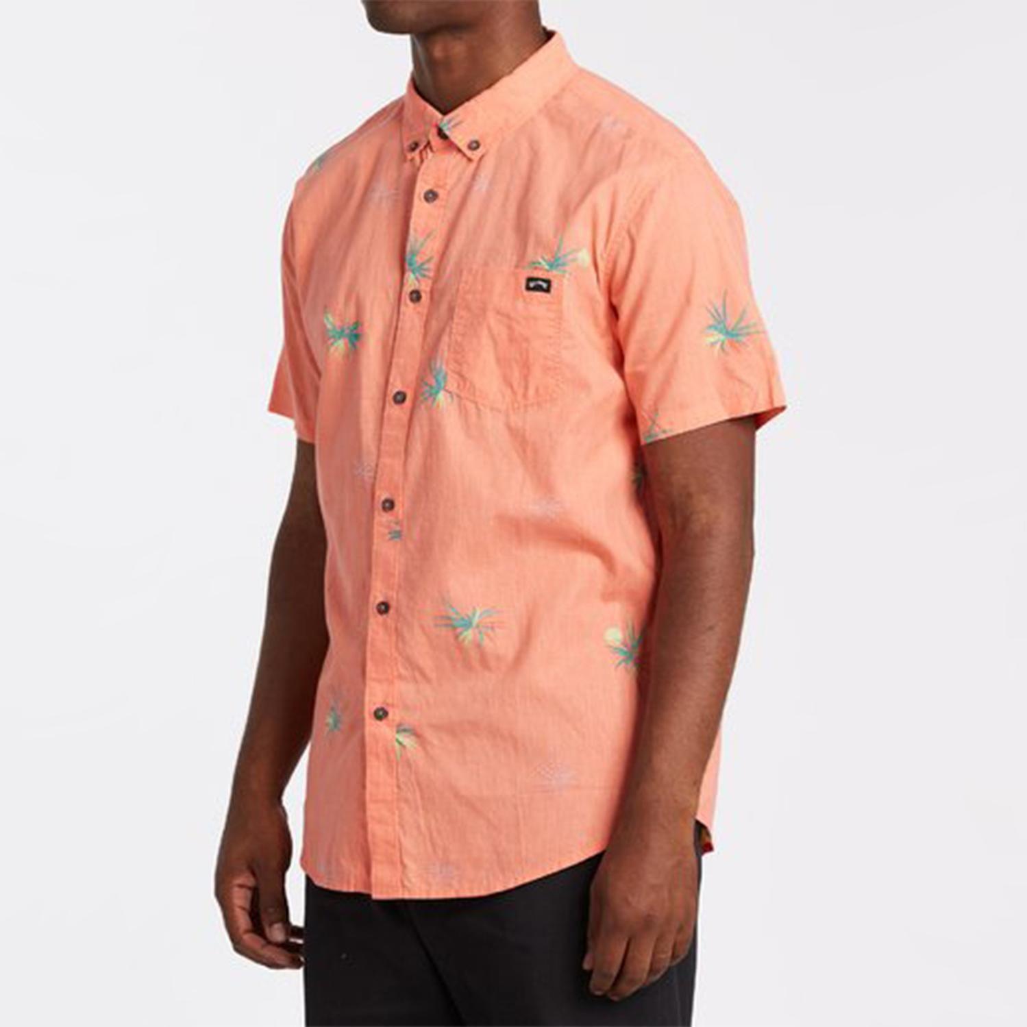 Camisa M/C  Sundays Mini Ss Salmon Hombre-1