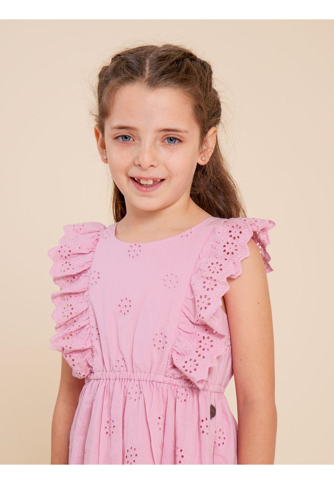 Vestido Niña Manuela Rosado-3