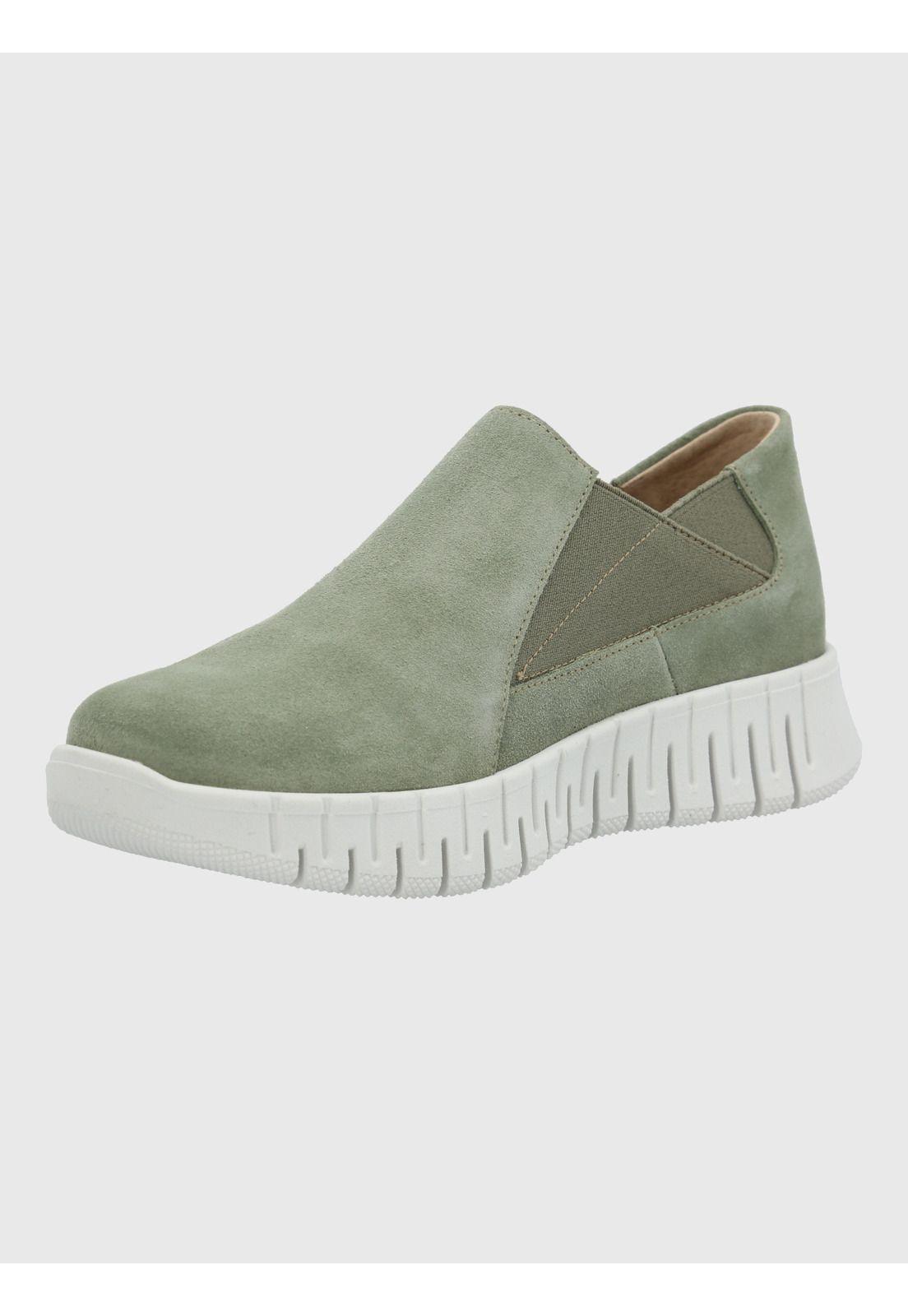 Zapato Mujer Cuero Torino Verde-4