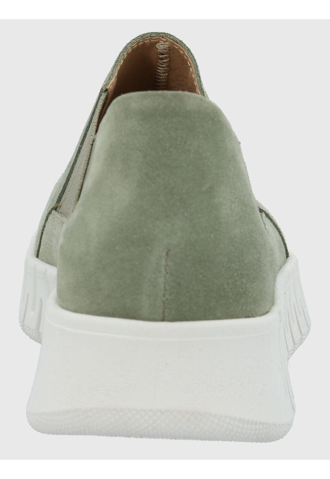 Zapato Mujer Cuero Torino Verde-6