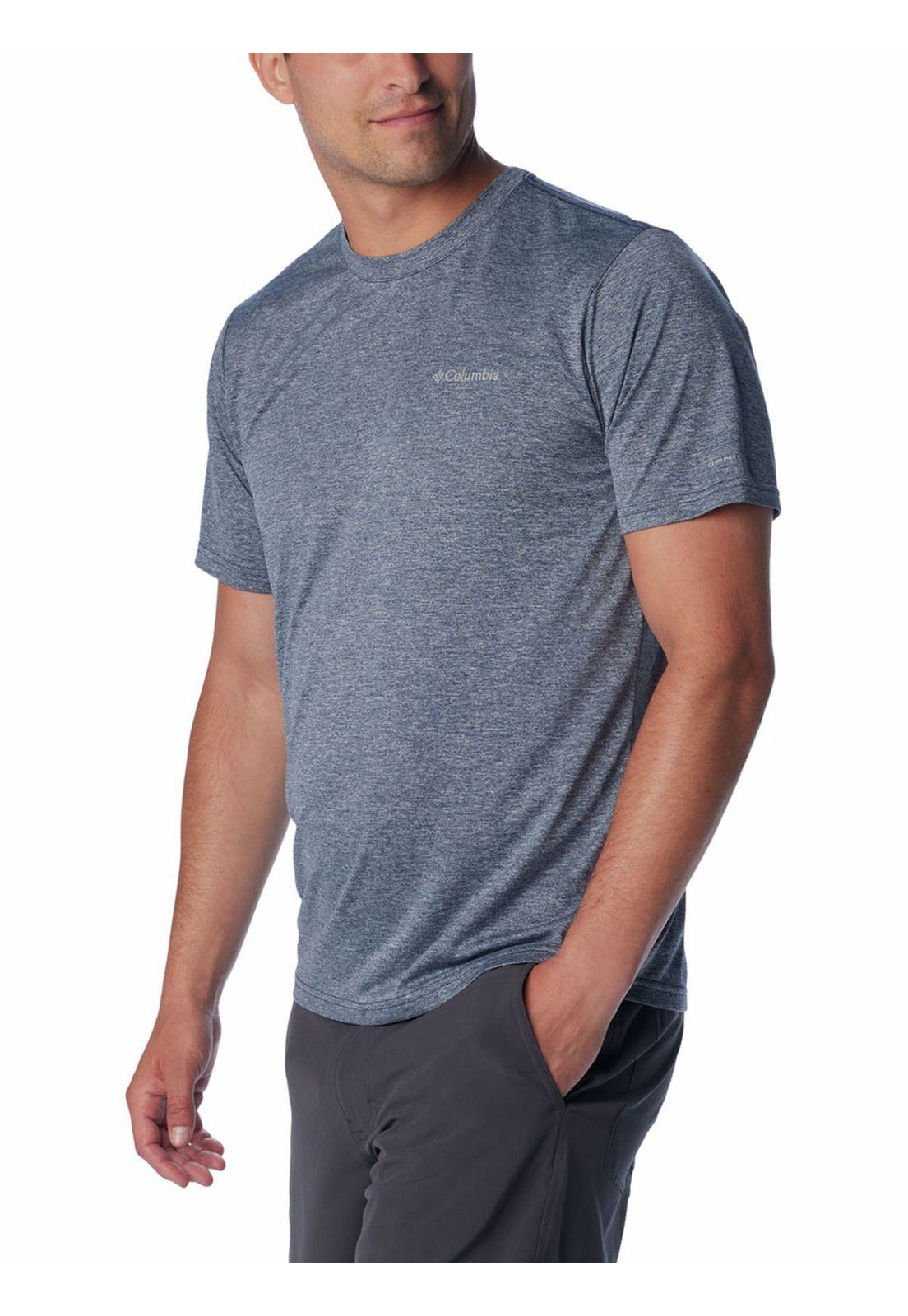 Polera Hombre Hike Crew Azul-4