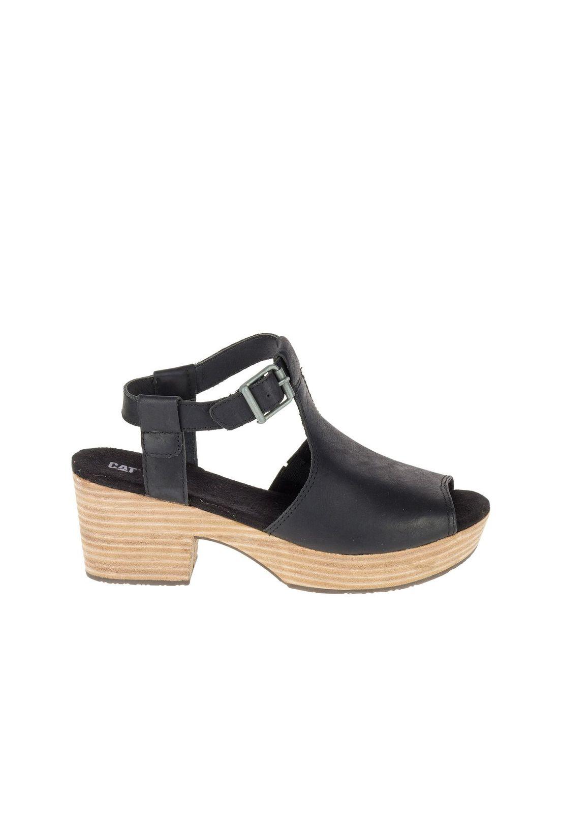 Sandalia Mujer Casual Remark Negro-1