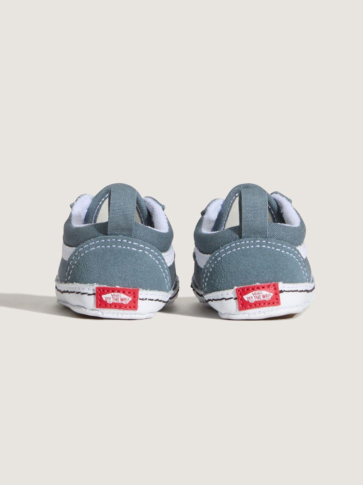 Zapatilla Niño Old Skool Crib Celeste-5