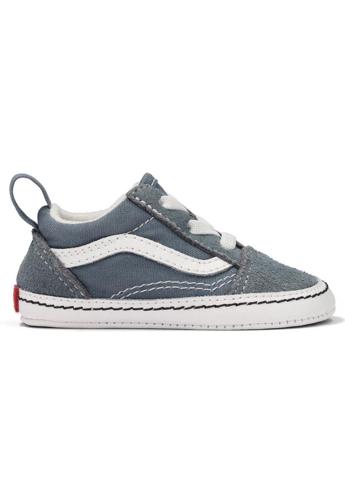 Zapatilla Niño Old Skool Crib Celeste-0