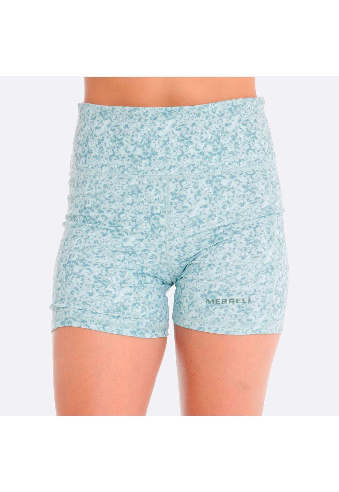 Short Mujer Biker Print Gris-0