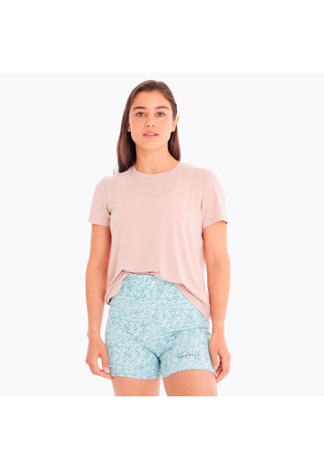 Short Mujer Biker Print Gris-1