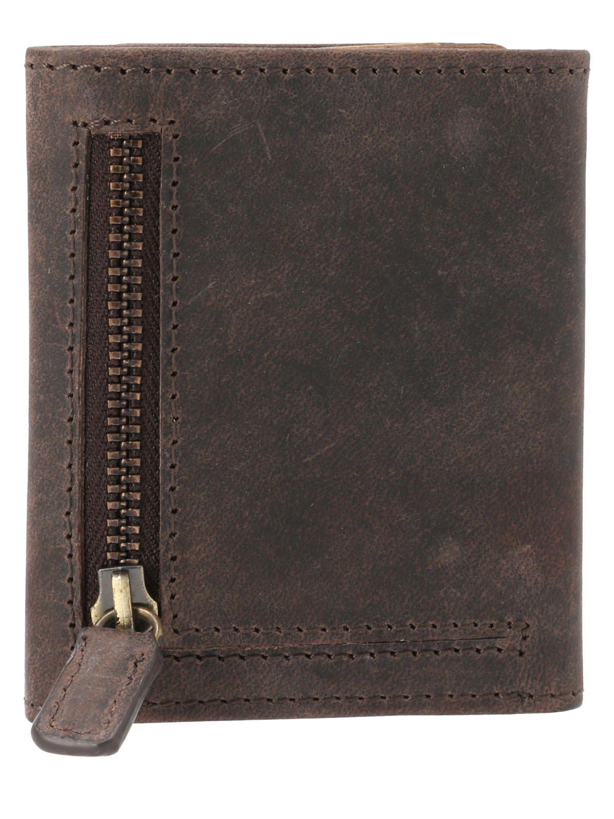 Billetera Cuero Café Ks TrifolCarHombre-1