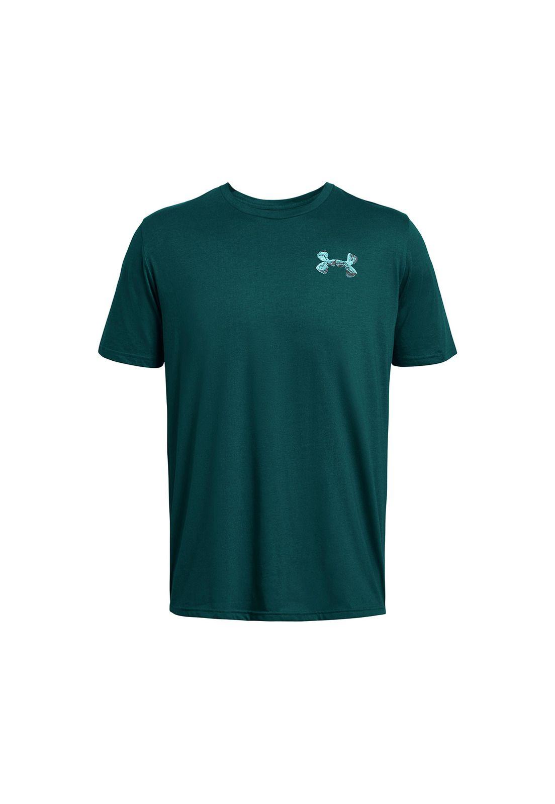 Polera UA Outdoor Rock Stack hombre Petróleo-0