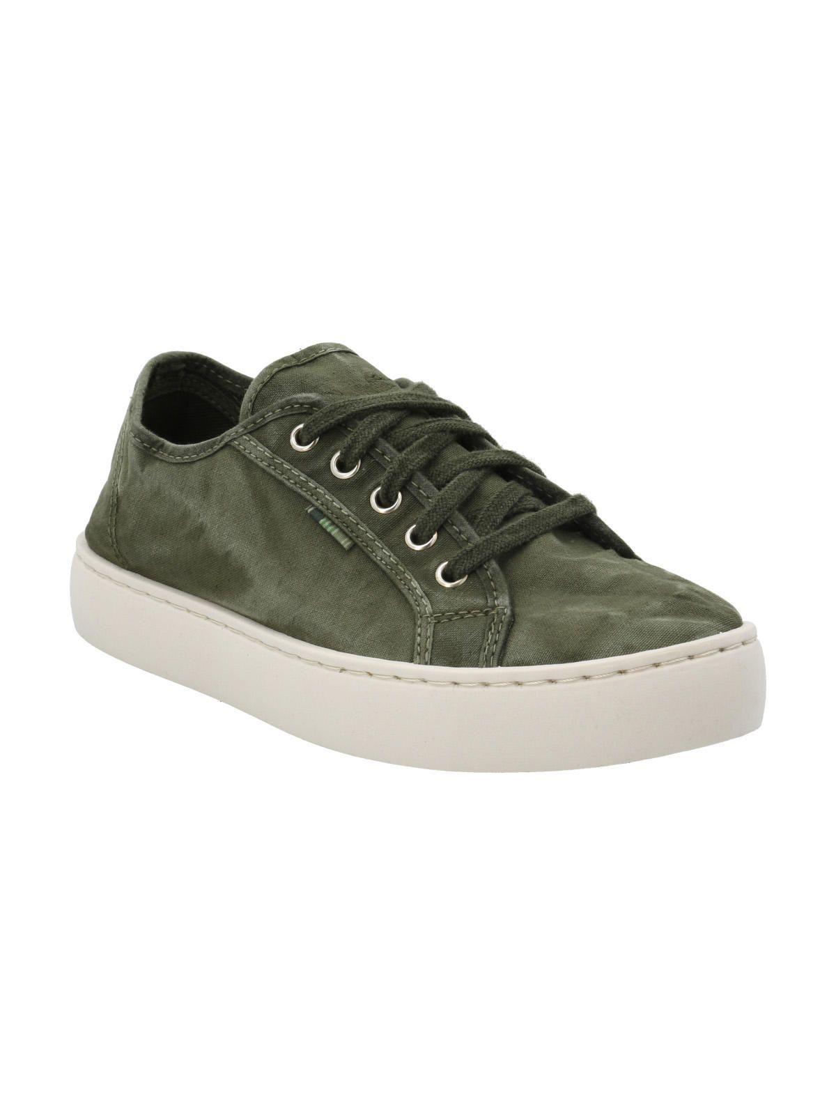 Zapatilla Algodón Orgánico Mujer Bronte Verde-1