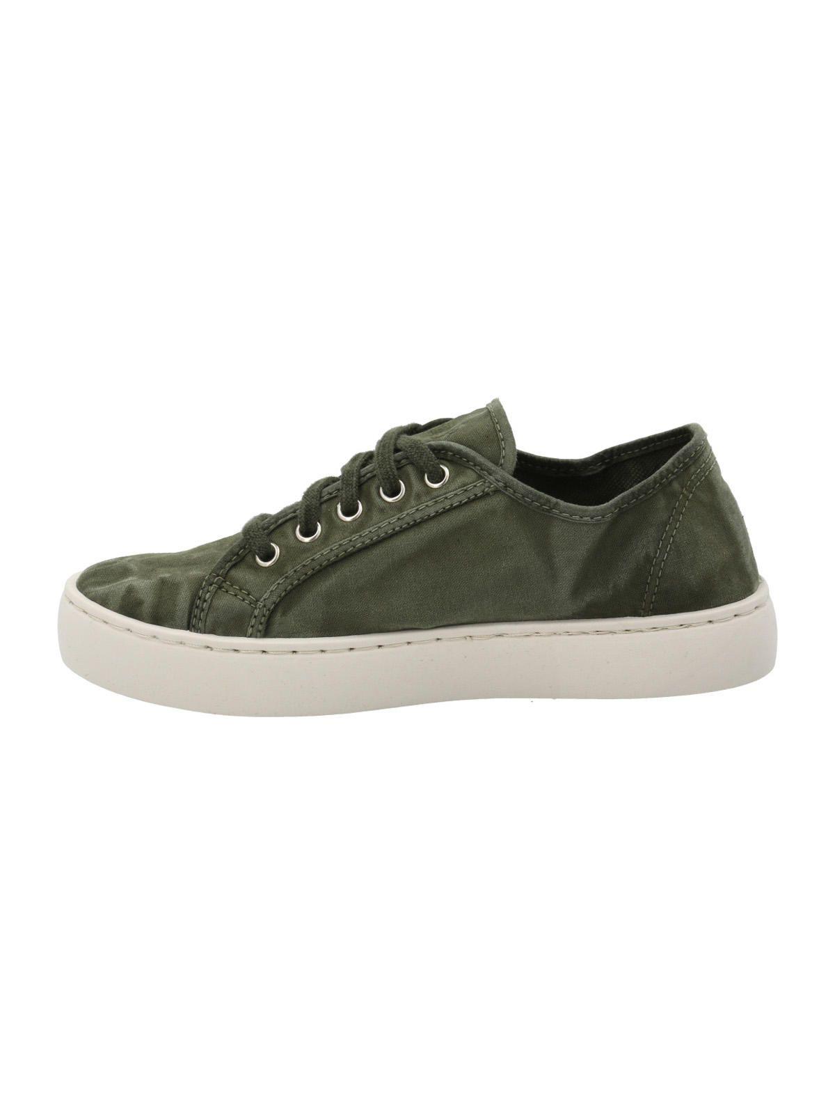 Zapatilla Algodón Orgánico Mujer Bronte Verde-5