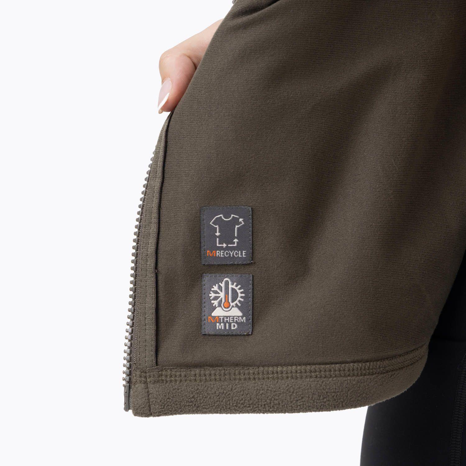 Polar Mujer Alpa Microfleece Verde-7