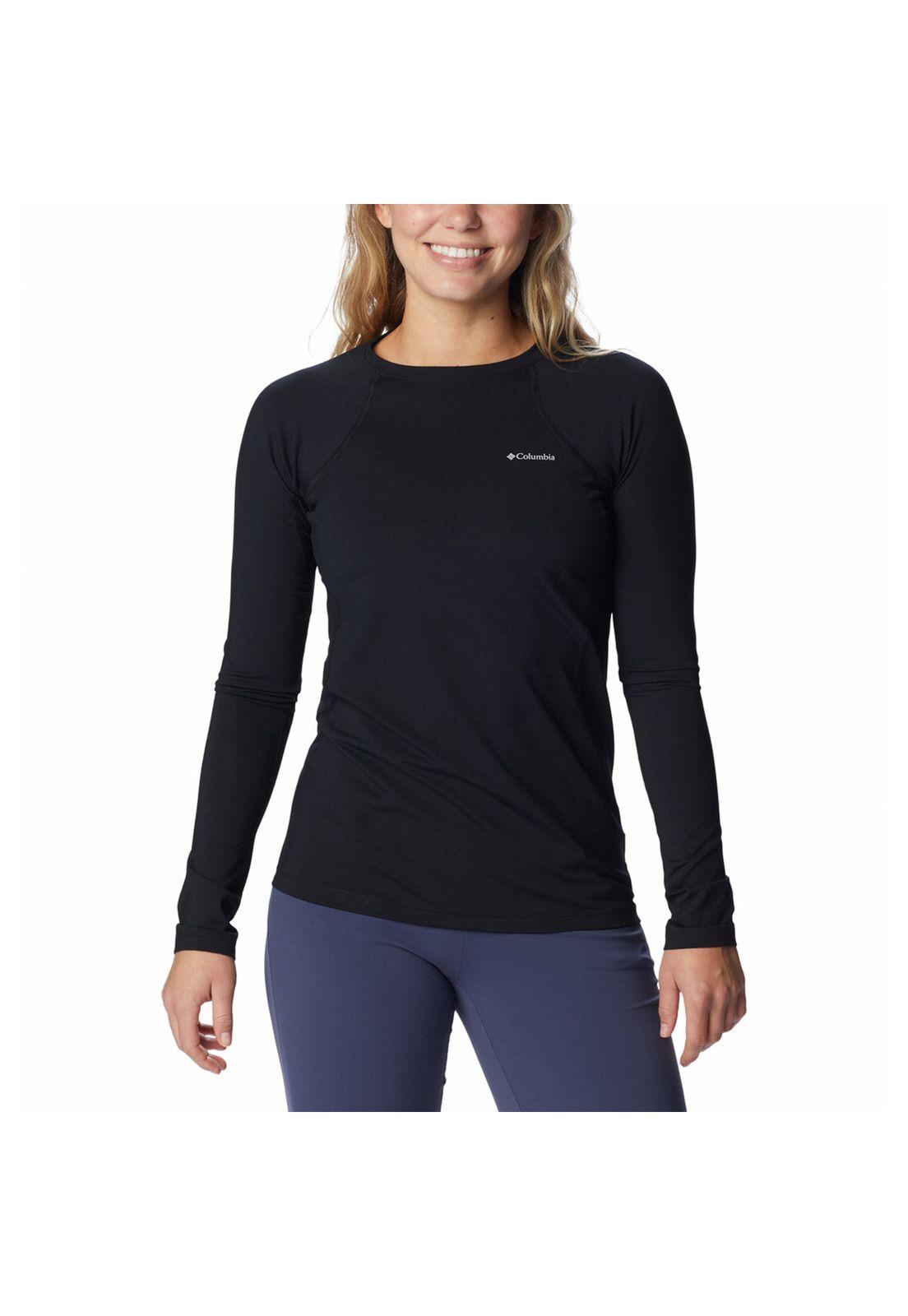 Primera Capa Polera Mujer Midweight Negro-0