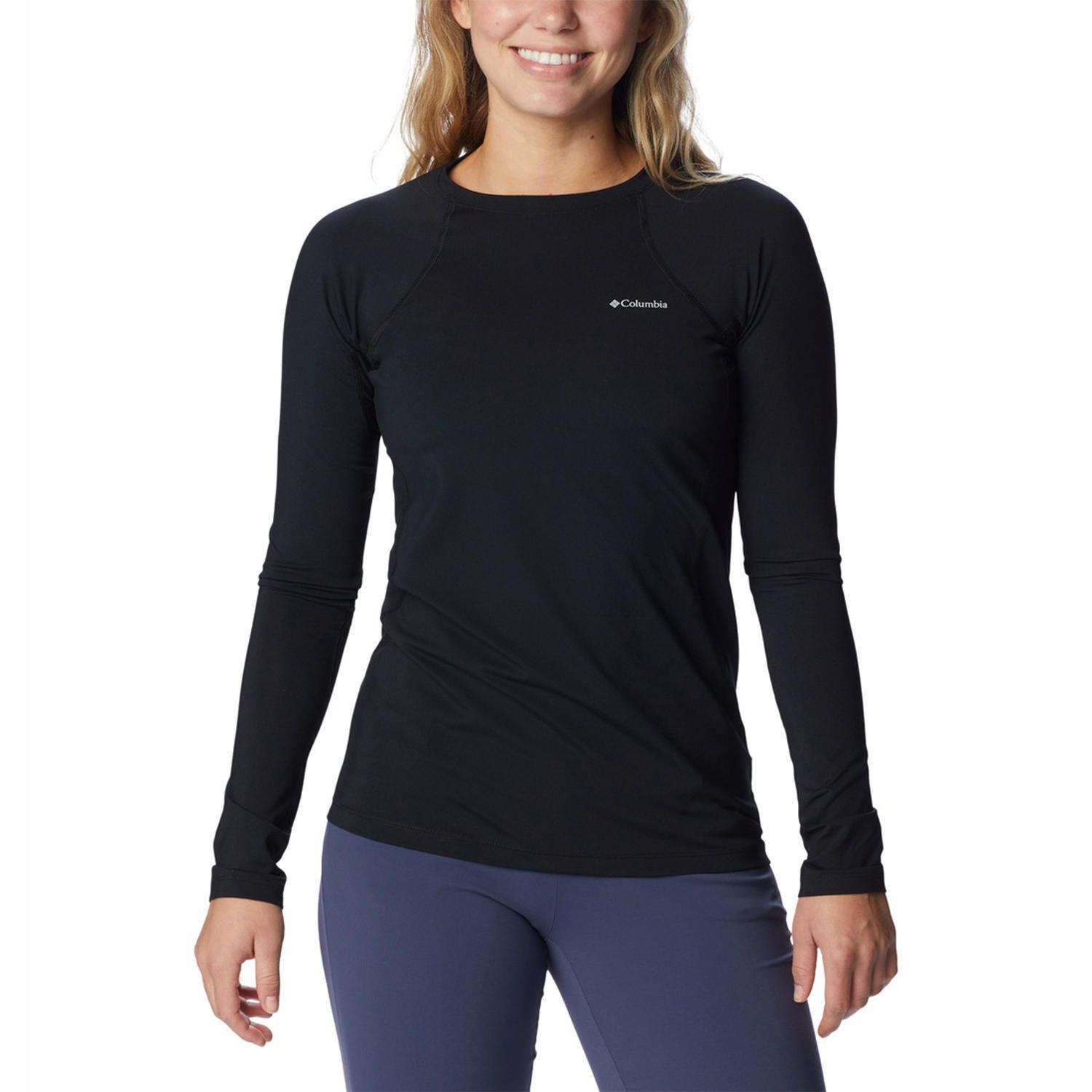 Primera Capa Polera Mujer Midweight Negro-0