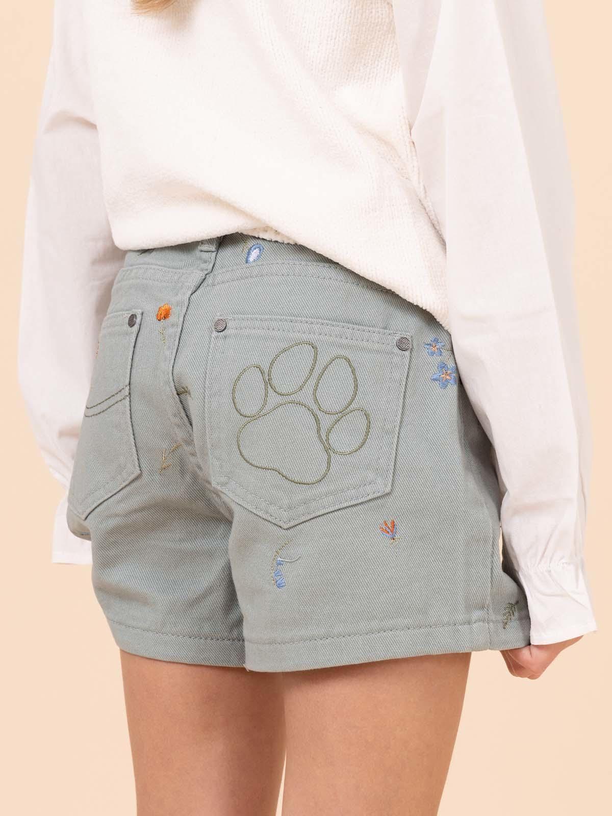 Short Niña Jenne Verde-4