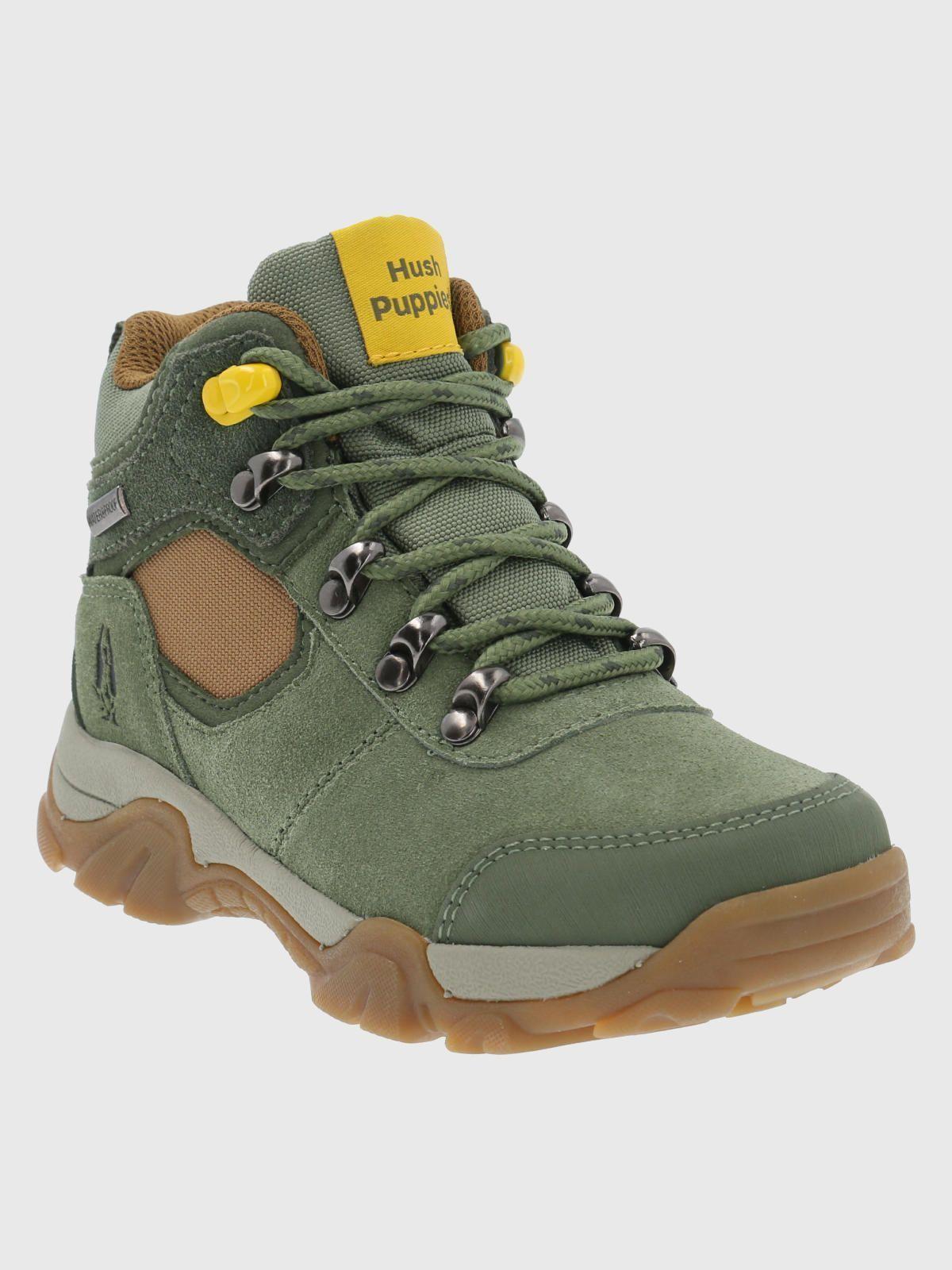 Botín Waterproof Verde Niño Tezard  (35-38)-0