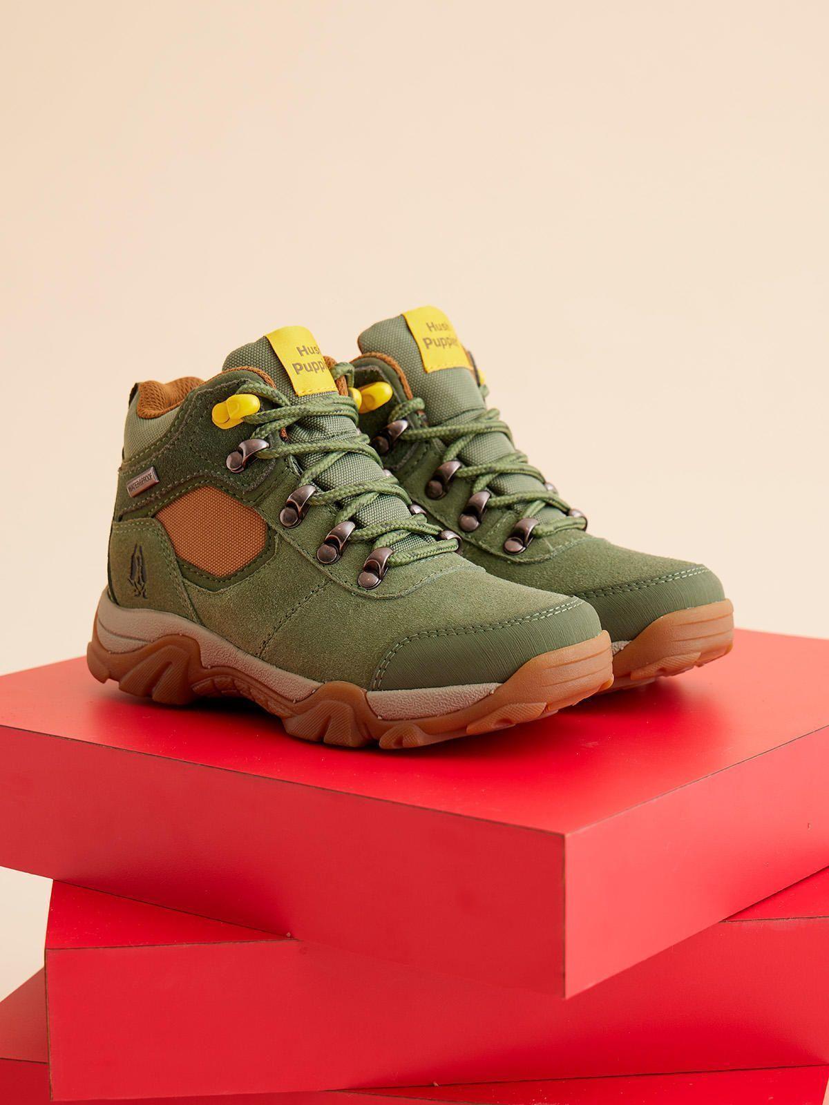 Botín Waterproof Verde Niño Tezard  (35-38)-3