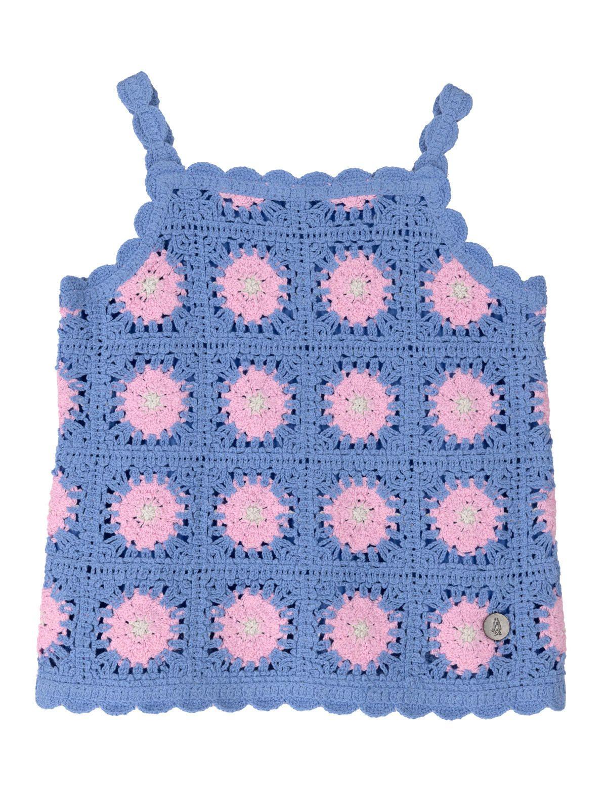 Polera Niña Paz Celeste-0