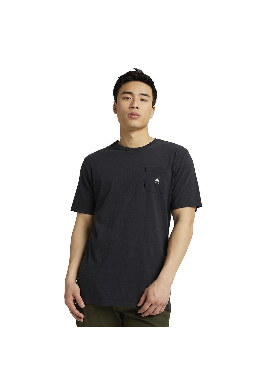 Polera M/C Hombre Colfax Negro-0