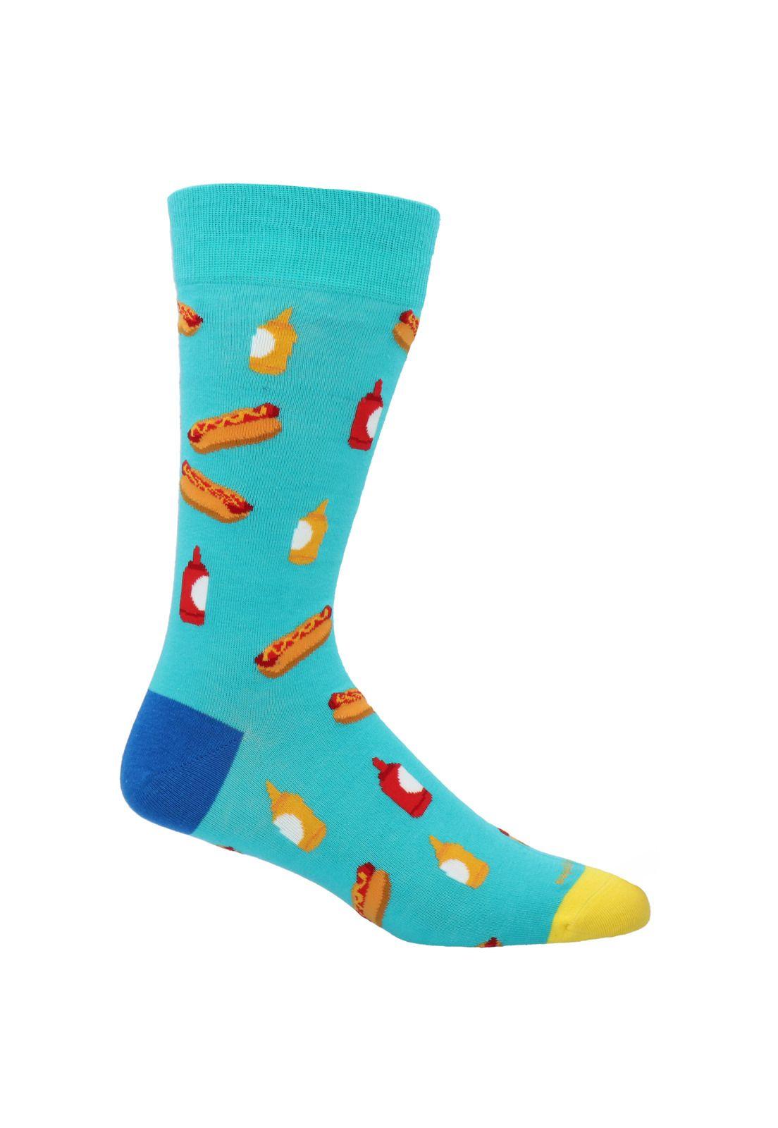 Calcetín Algodón Pack 3 Pares Food Multicolor Hombre-5