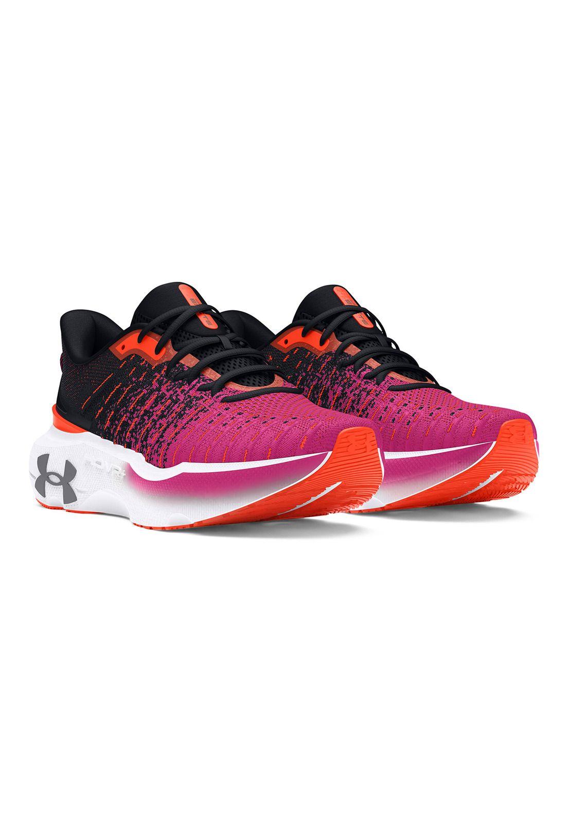 Zapatilla Run UA Infinite Elite mujer Negr-5