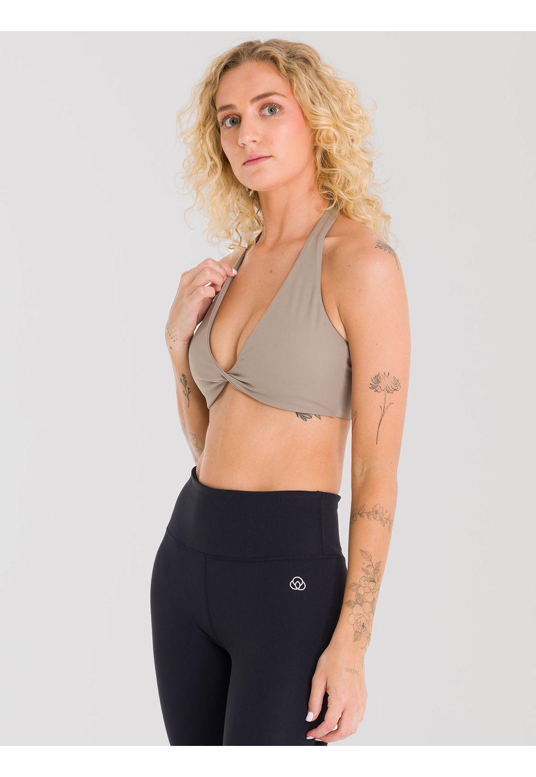 Peto deportivo Mujer Kira SAINTMALE Café claro-3